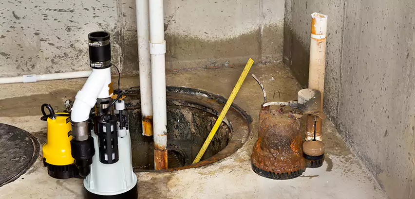 Installing Sump Pump in Finished Basement in West Little River, FL