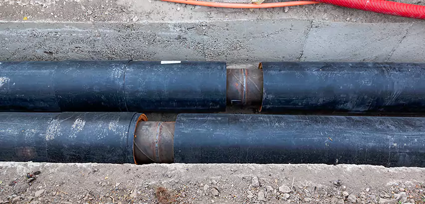 Trenchless Water Line Repair in West Little River